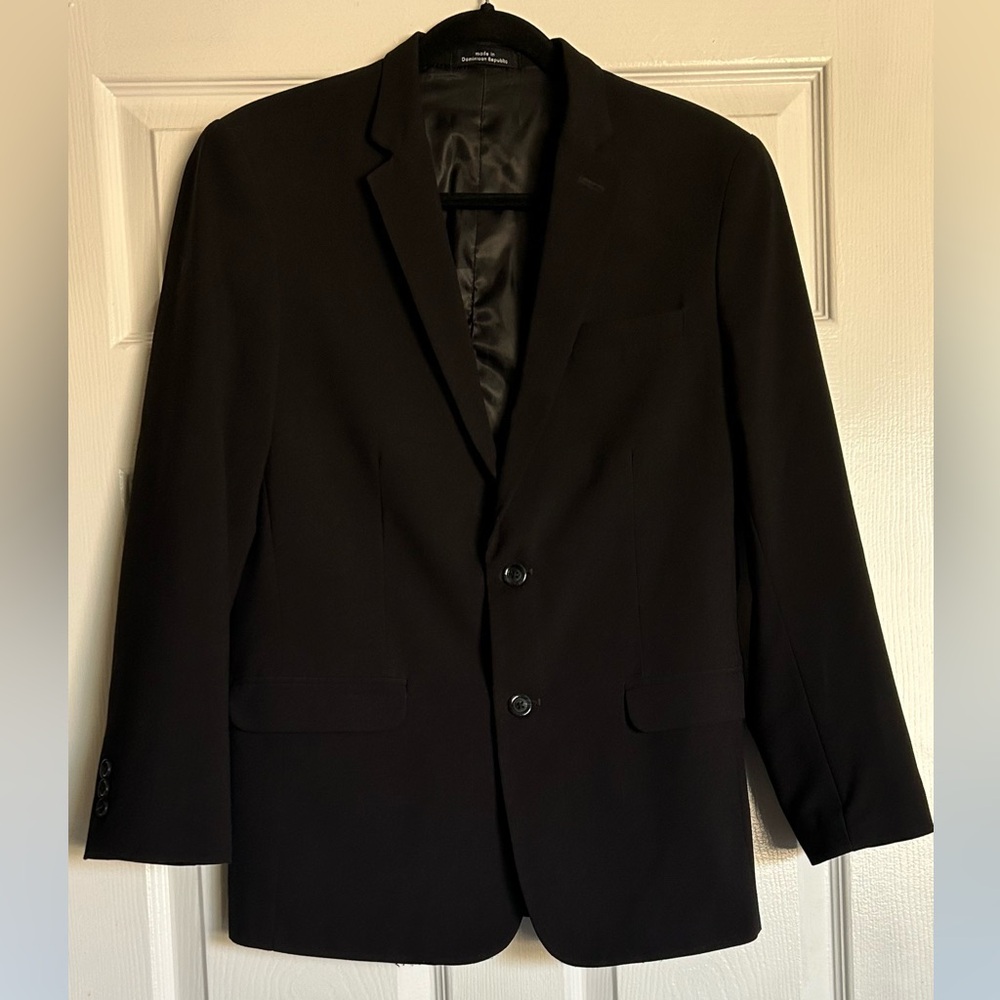 Calvin Klein Classic Black Coat - Junior size 18